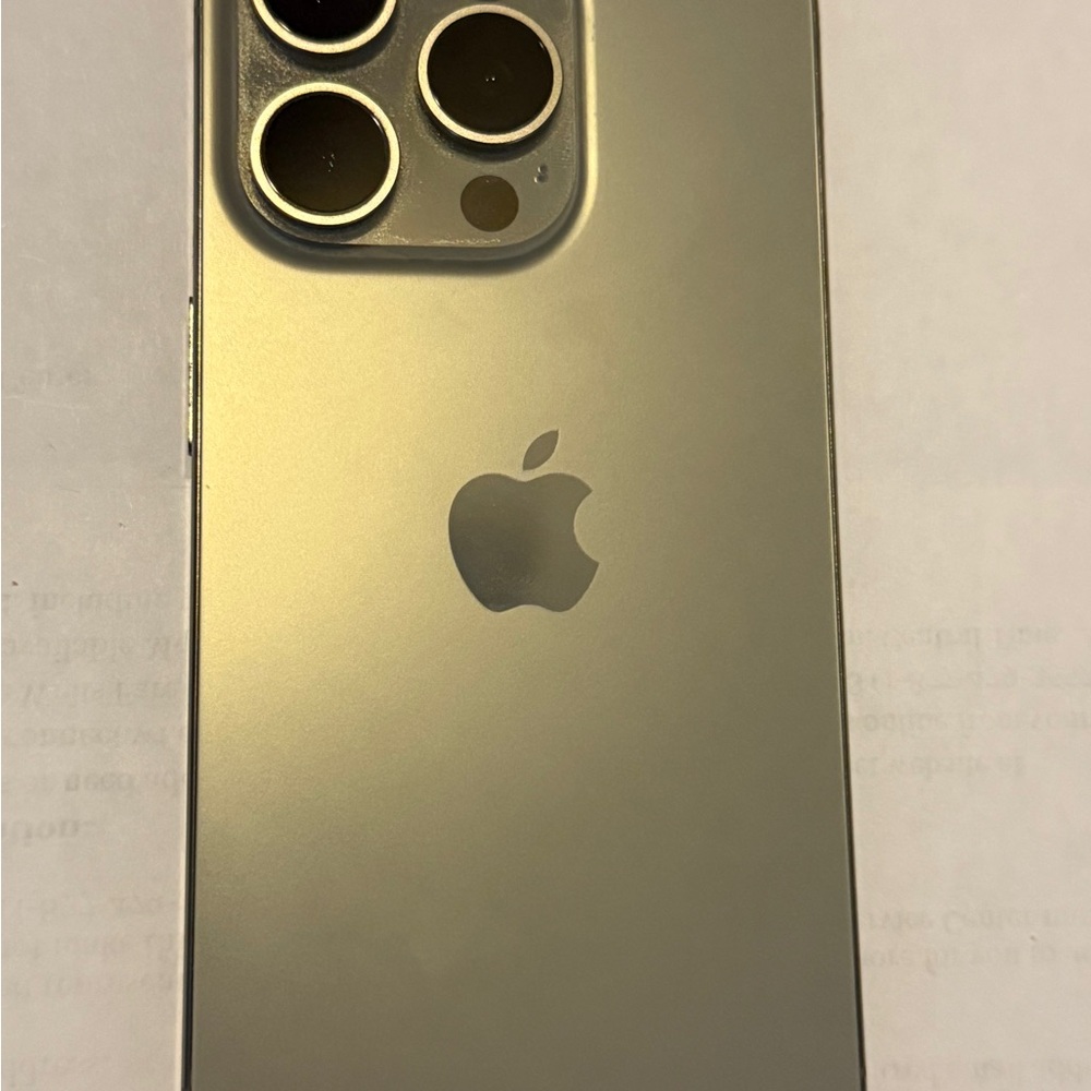 Apple iPhone 15 Pro originally purchased August 2024! Great condition! - Picture 4 of 4